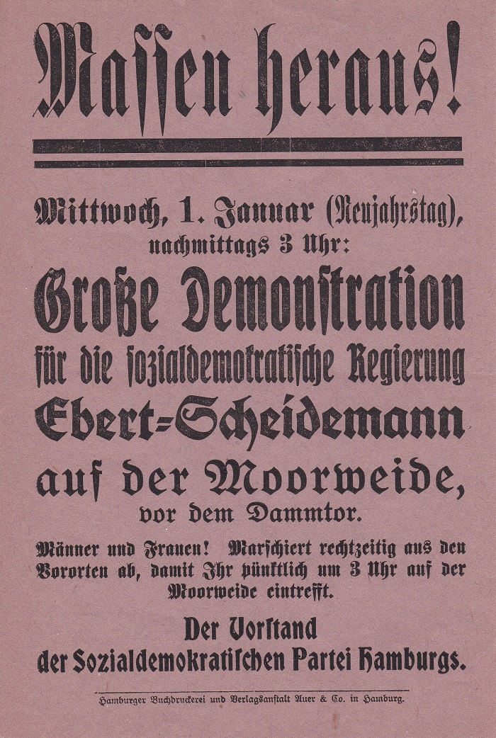 Massen heraus! Mittwoch, 1. Januar (Neujahrstag), nachmittags 3 Uhr: Große …