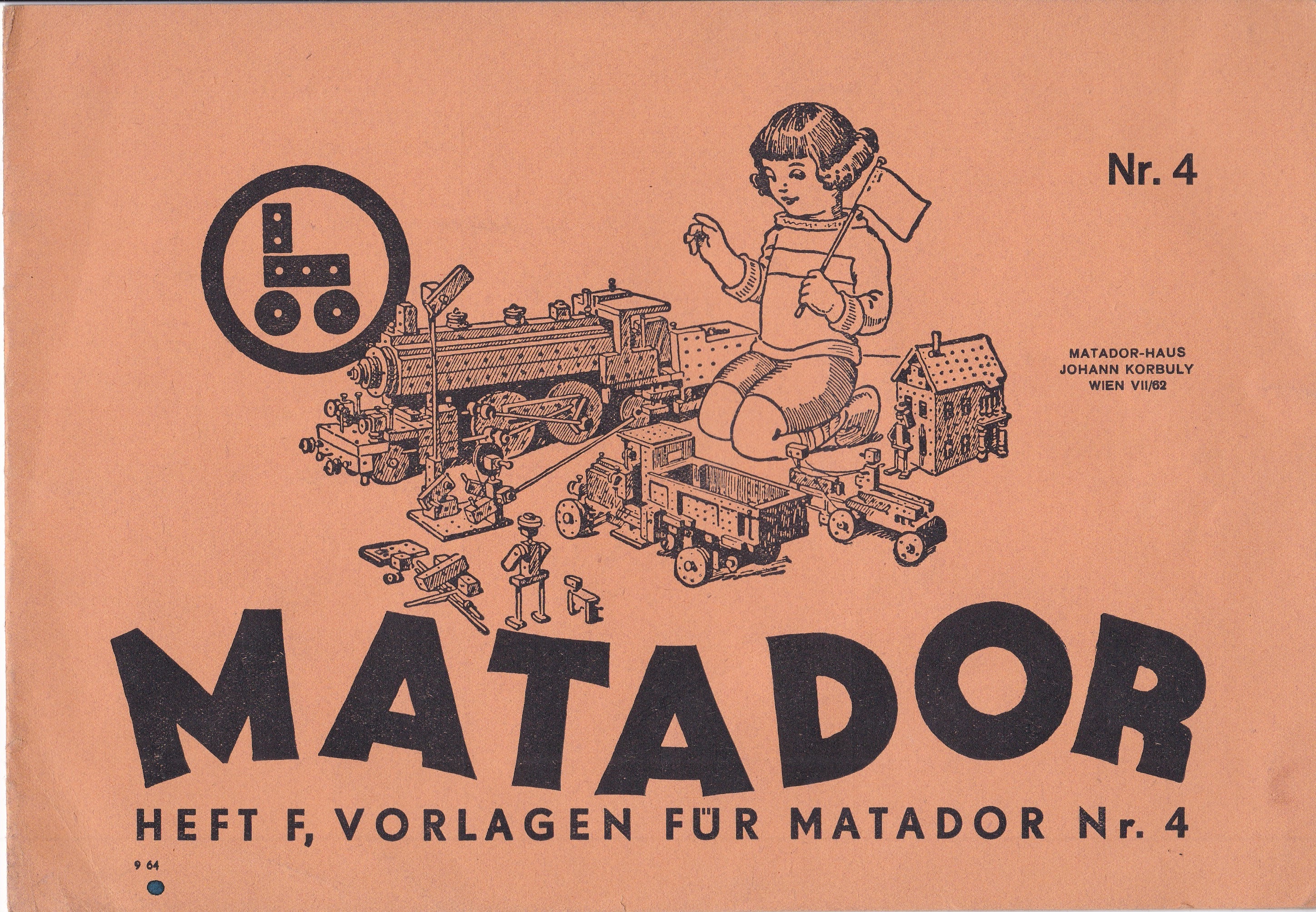 Matador. Heft F, Vorlagen für Matador Nr. 4.