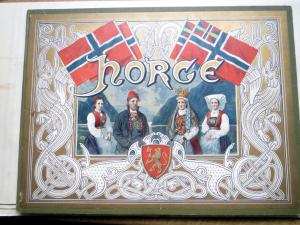 Norge i Billeder. Indeholdende 51 Prospekter Fra Landets Fleste Touristruter.
