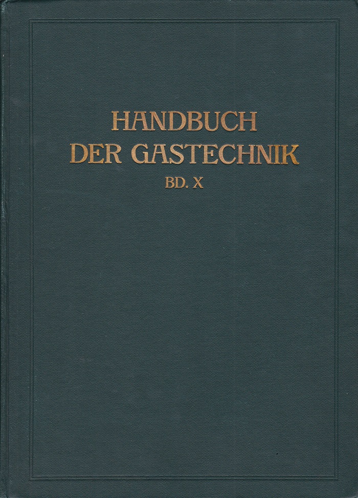 Organisation und Verwaltung von Gaswerken.