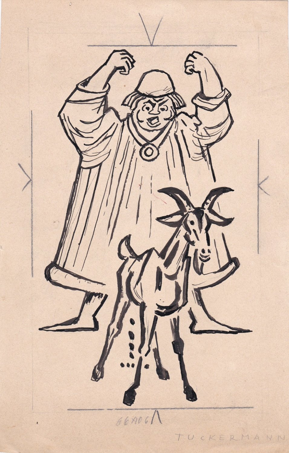 Original-Zeichnung.