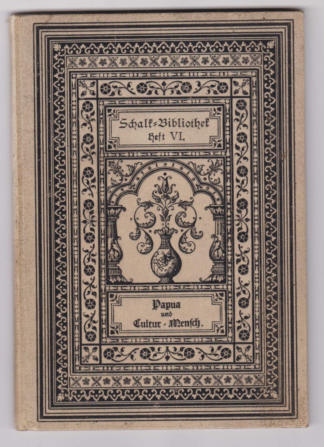 Papua und Cultur-Mensch.
