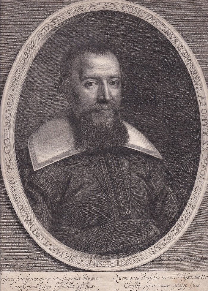 Porträt / Bildnis von Constantinus L’Empereur van Oppyck (1591-1648).