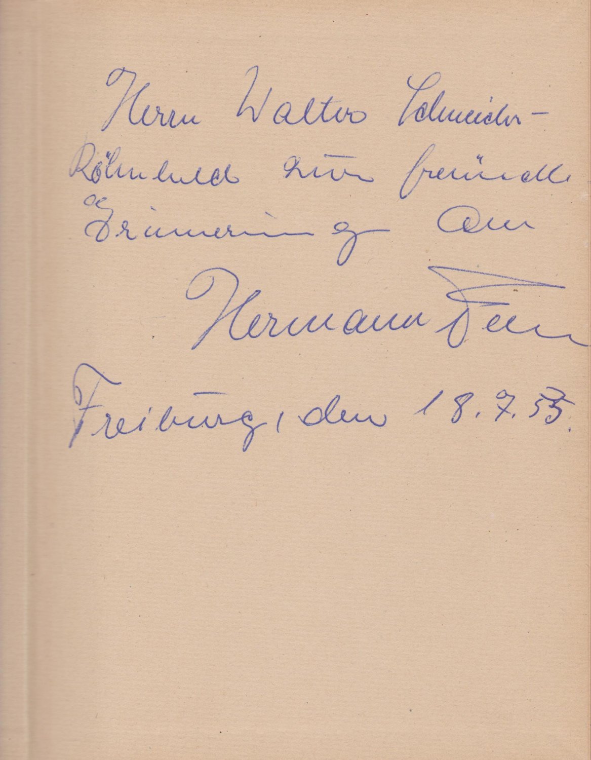 Spiegel der Seele. (Mit Widmung und Signatur des Autors!).