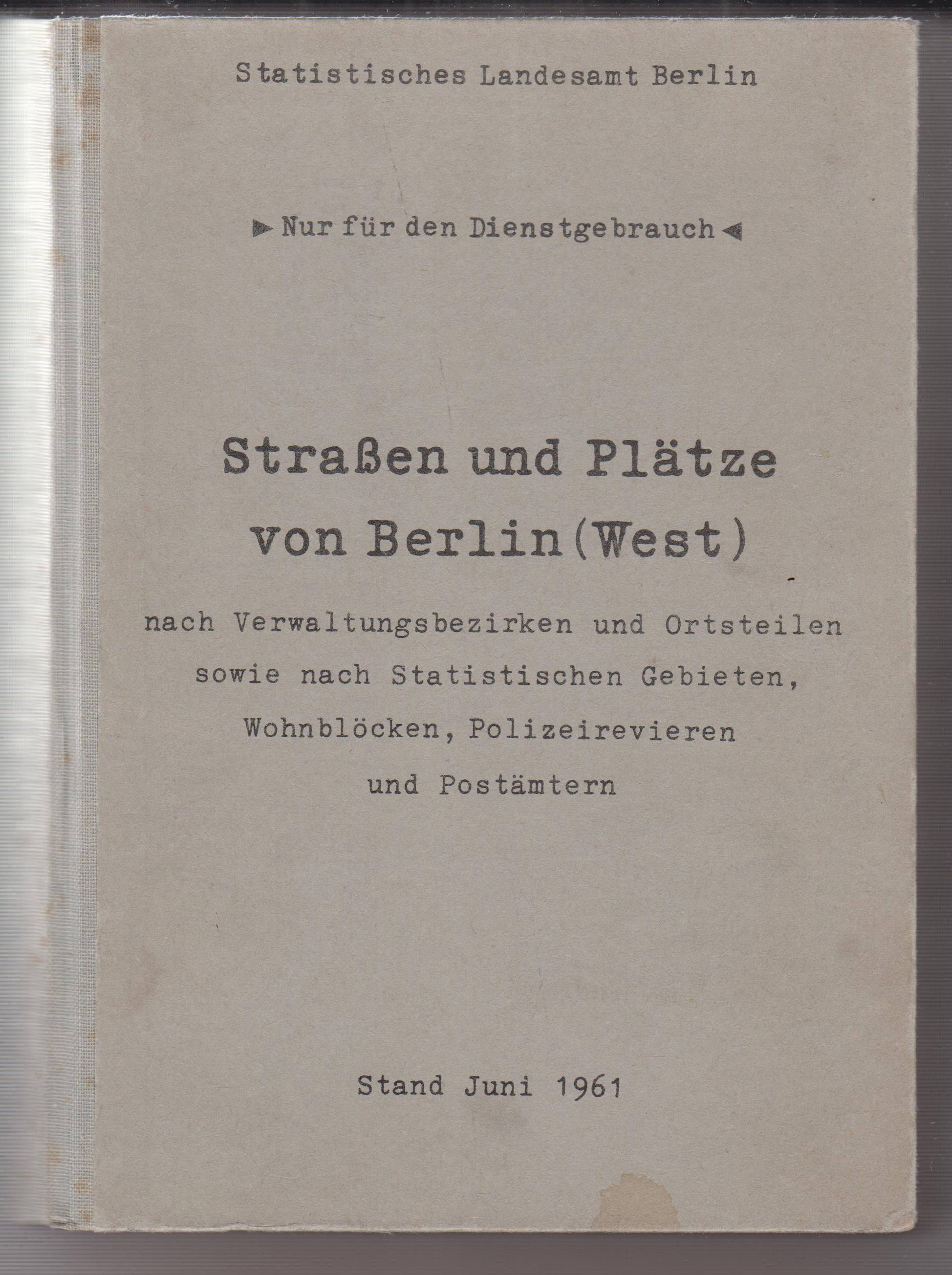 Straßen und Plätze von Berlin (West)