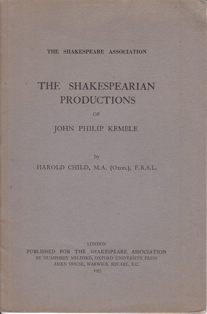 The Shakespearian Productions.