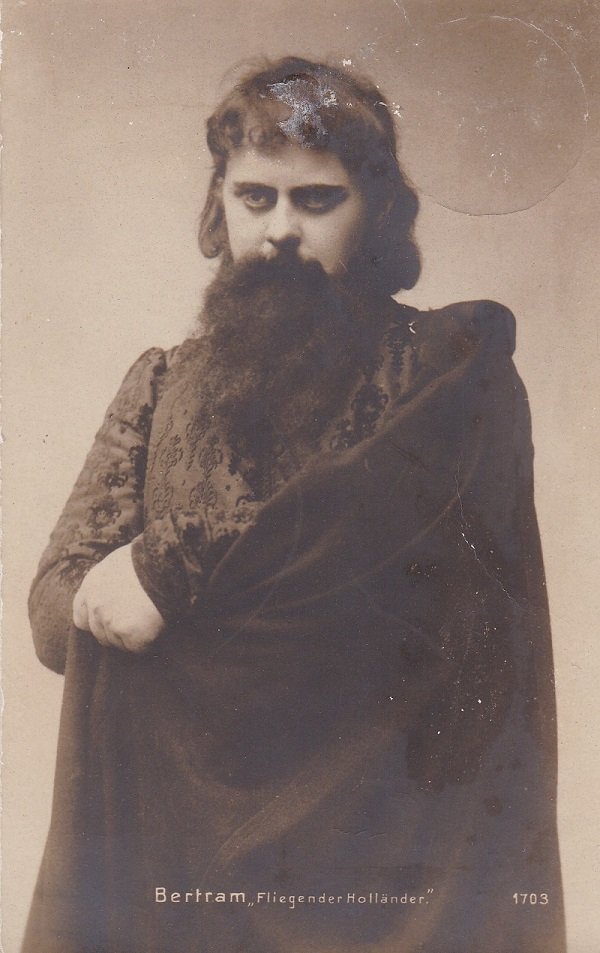 Theodor Bertram. "Fliegender Holländer".