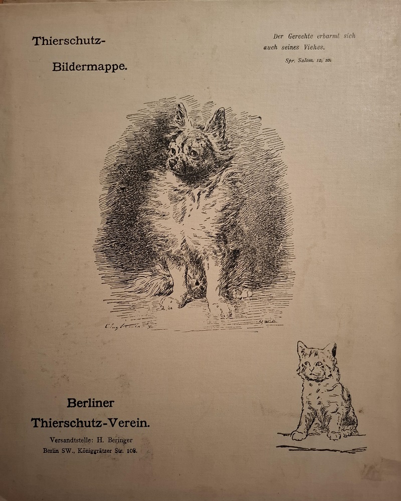 Thierschutz-Bildermappe.