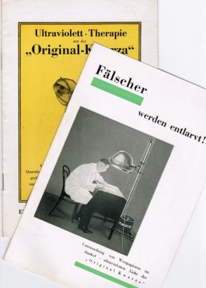 Ultraviolett-Therapie mit der "Original-Kwarza".