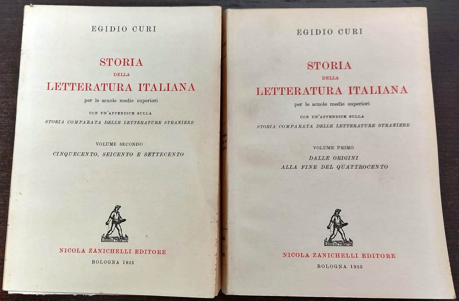 Storia della letteratura Italiana. Per le scuole medie superiori. 2 …