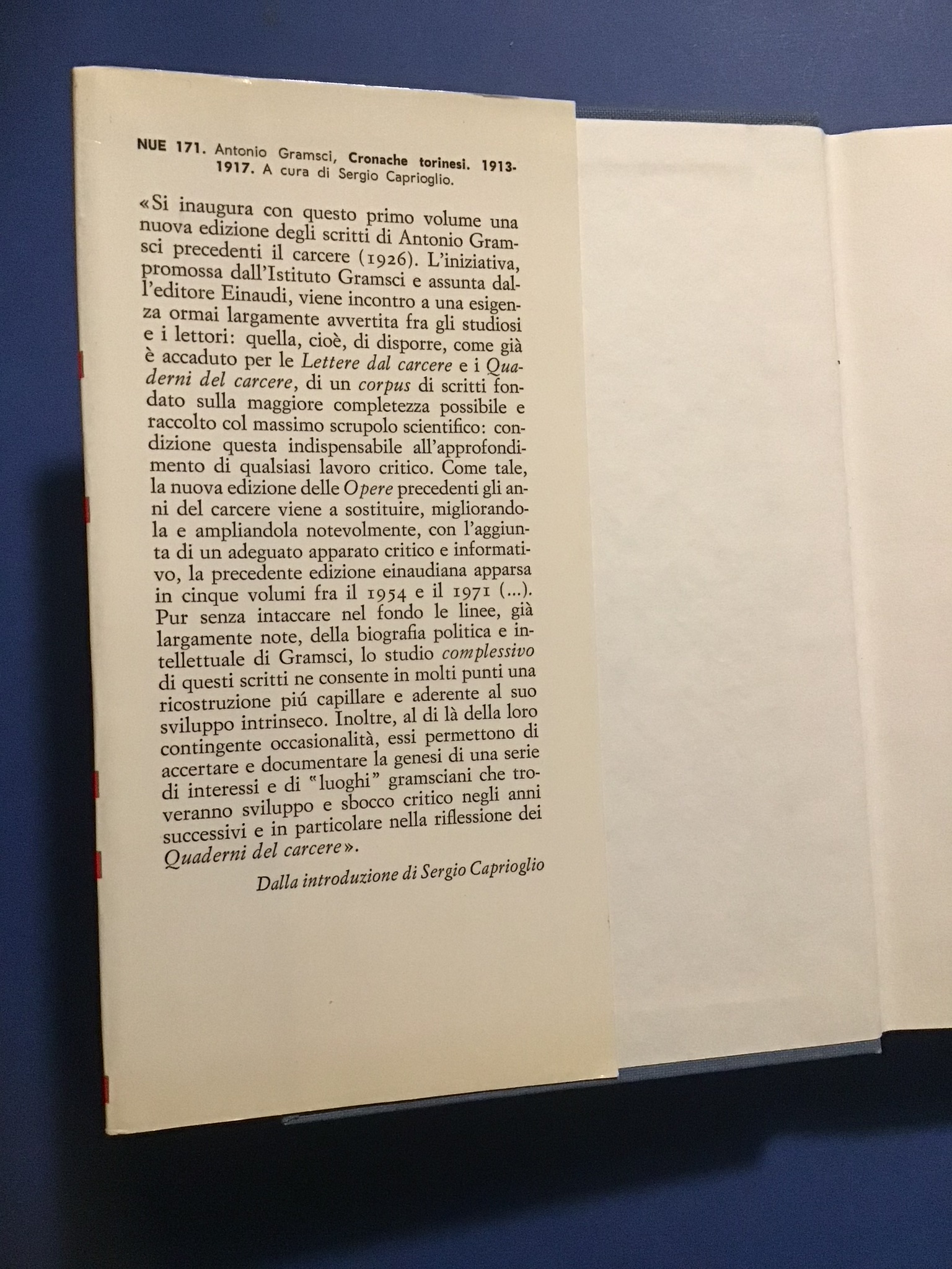 CRONACHE TORINESI 1913-1917