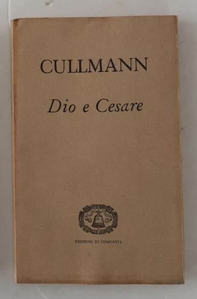 Dio e Cesare. Il problema della Stato e della Chiesa …