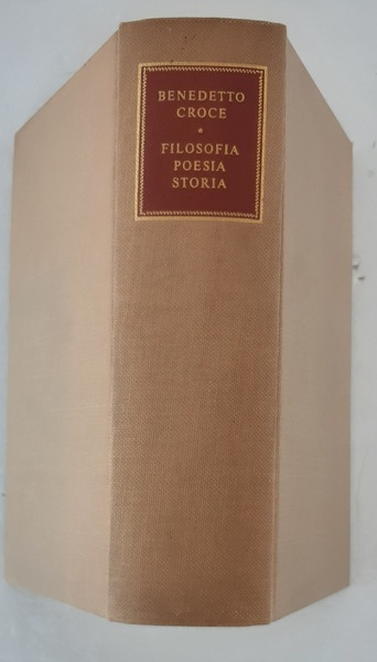 Filosofia. Poesia. Storia.