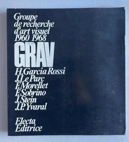 GRAV. Mostra retrospettiva. Lago di Como 20/30 settembre 1975