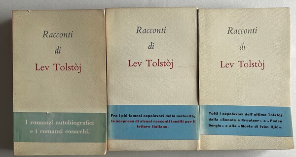 Racconti. Volume primo; [ - Volume secondo; - Volume terzo]