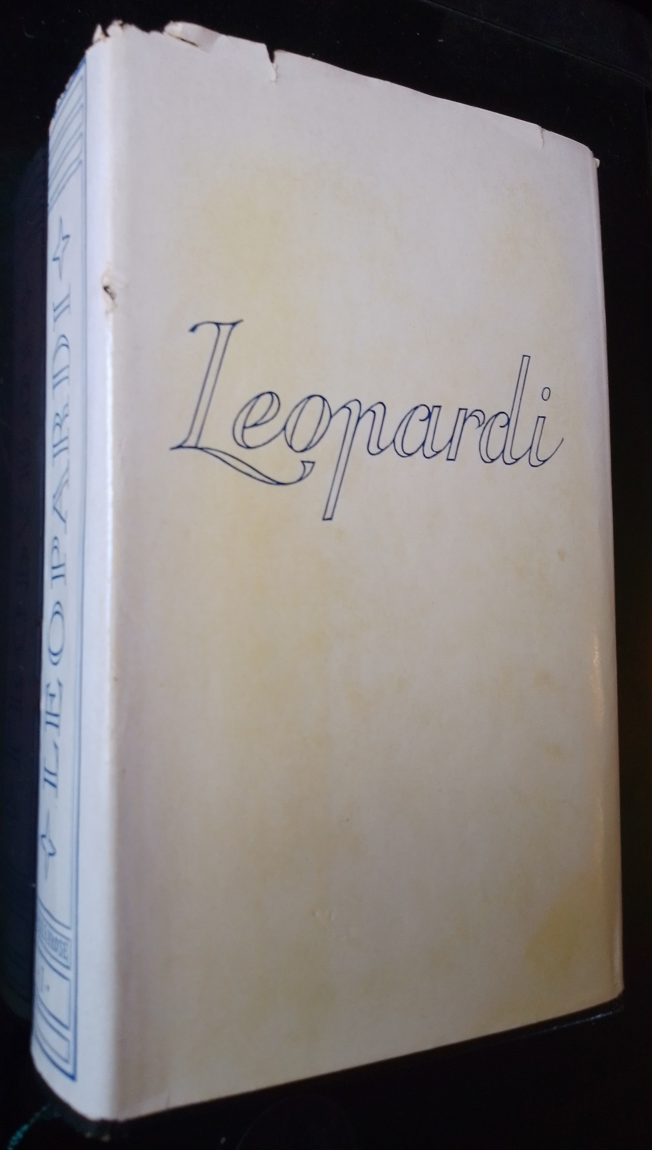 Tutte le opere di Giacomo Leopardi. Le poesie e le …