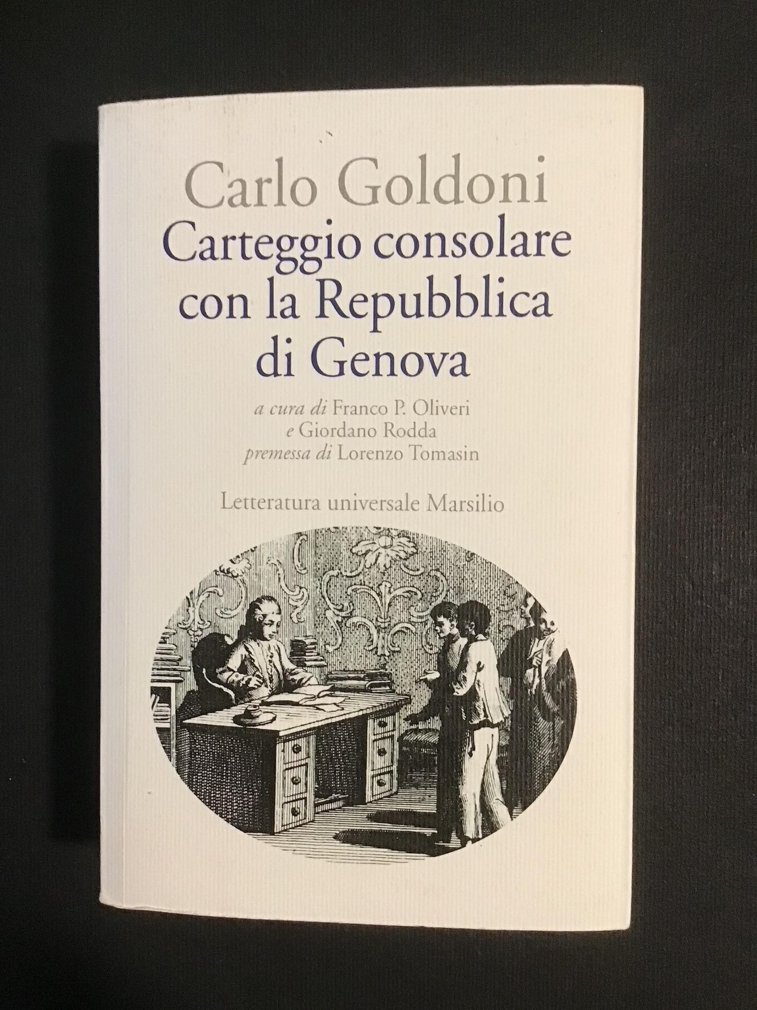 CARTEGGIO CONSOLARE CON LA REPUBBLICA DI GENOVA
