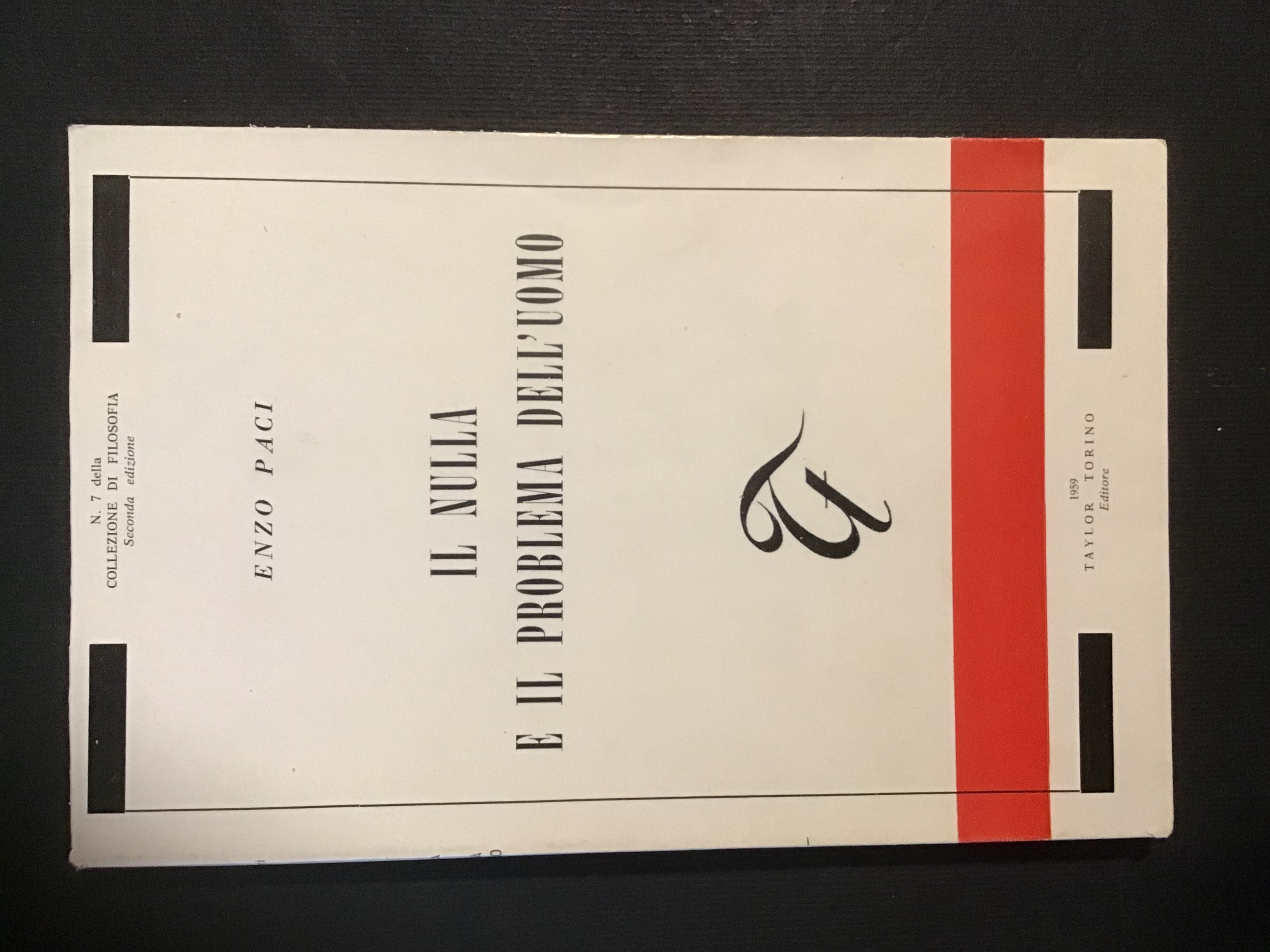 IL NULLA E IL PROBLEMA DELL'UOMO