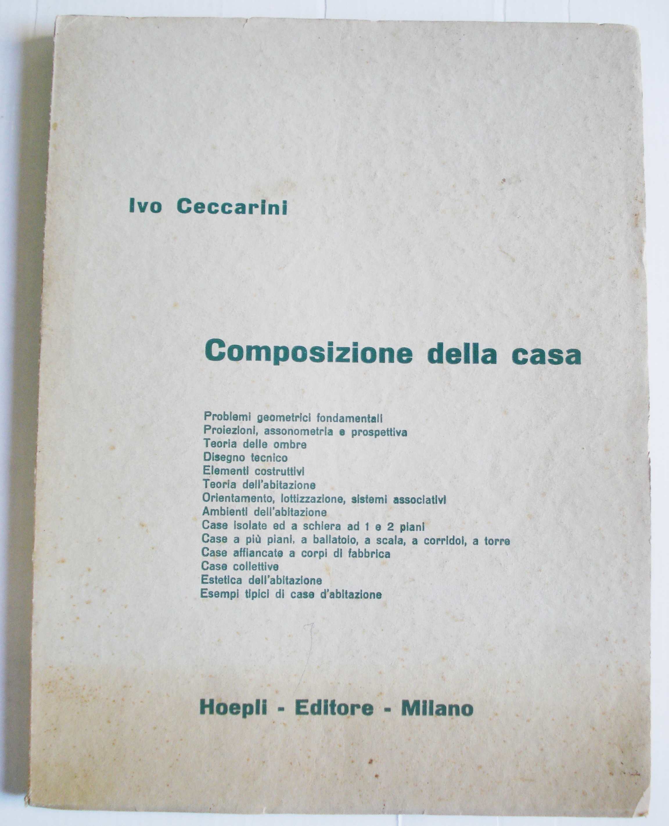 COMPOSIZIONE DELLA CASA.,