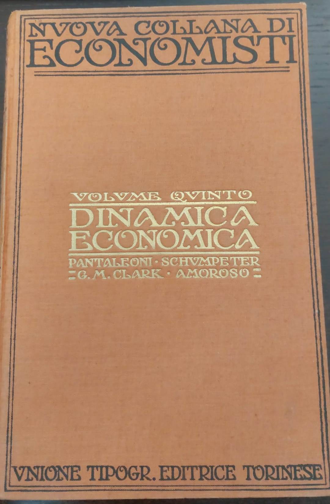 Dinamica economica. Volume V° - Giovanni Demaria