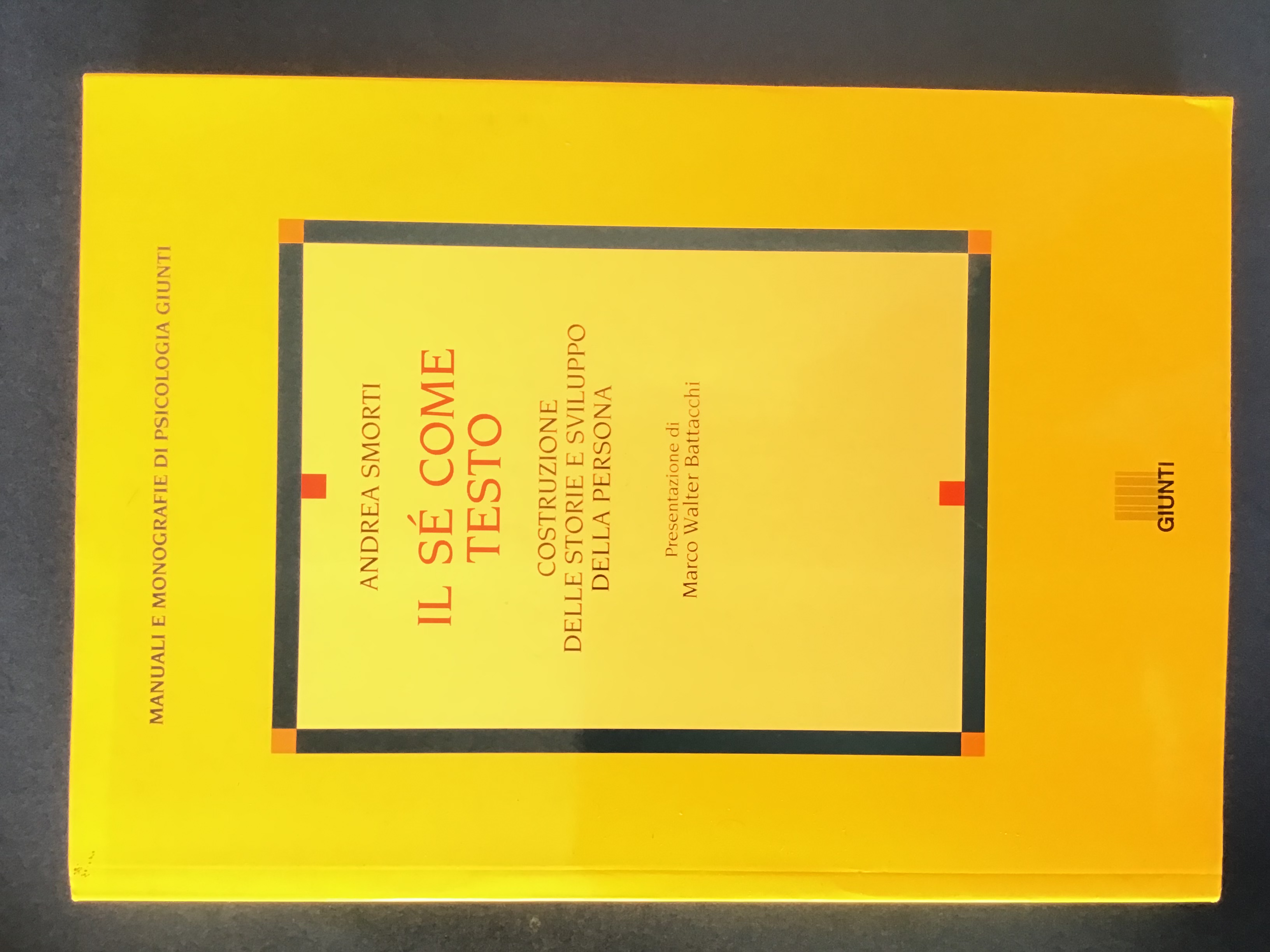 IL SE' COME TESTO. COSTRUZIONE DELLE STORIE E SVILUPPO DELLA …