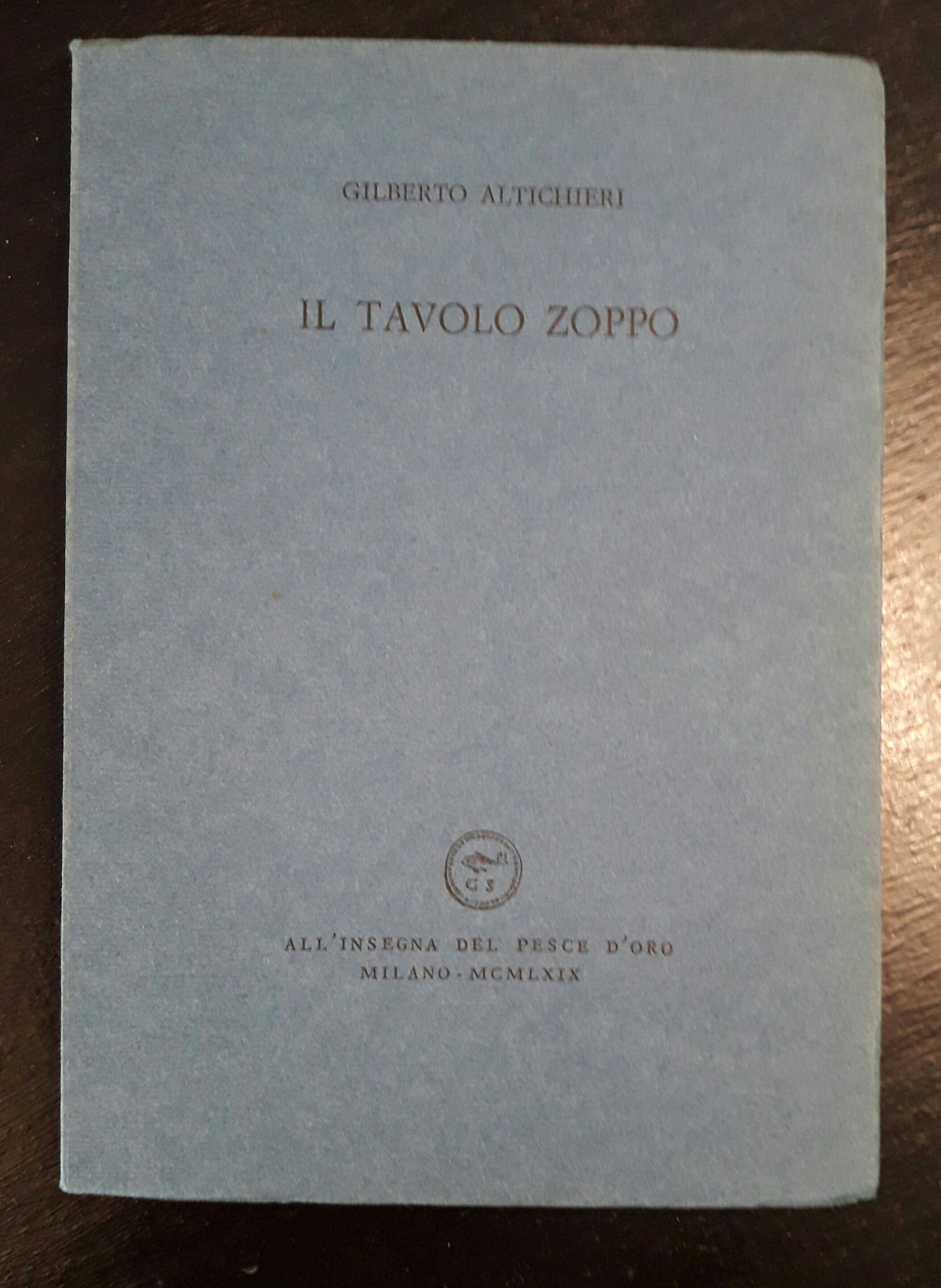 Il tavolo zoppo