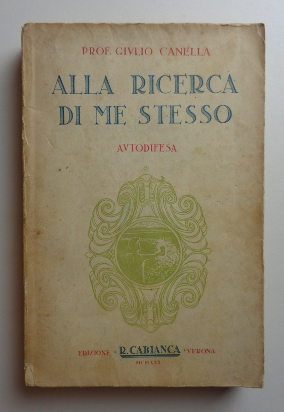 ALLA RICERCA DI ME STESSO. Autodifesa.