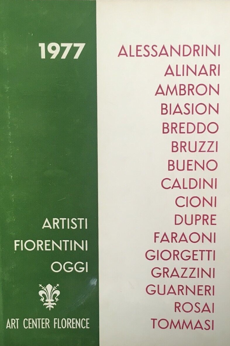 Artisti Fiorentini Oggi 1977