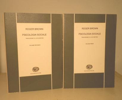PSICOLOGIA SOCIALE - 2 VOLUMI