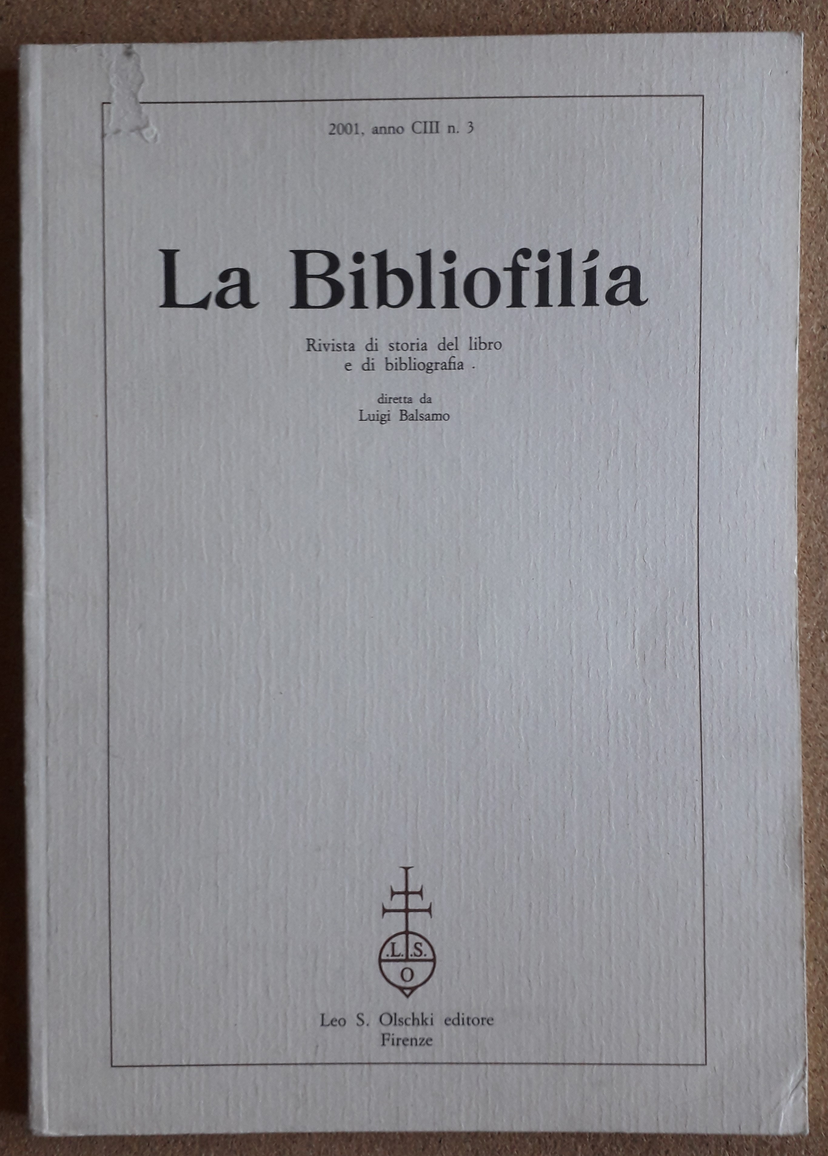 La Bibliofilia