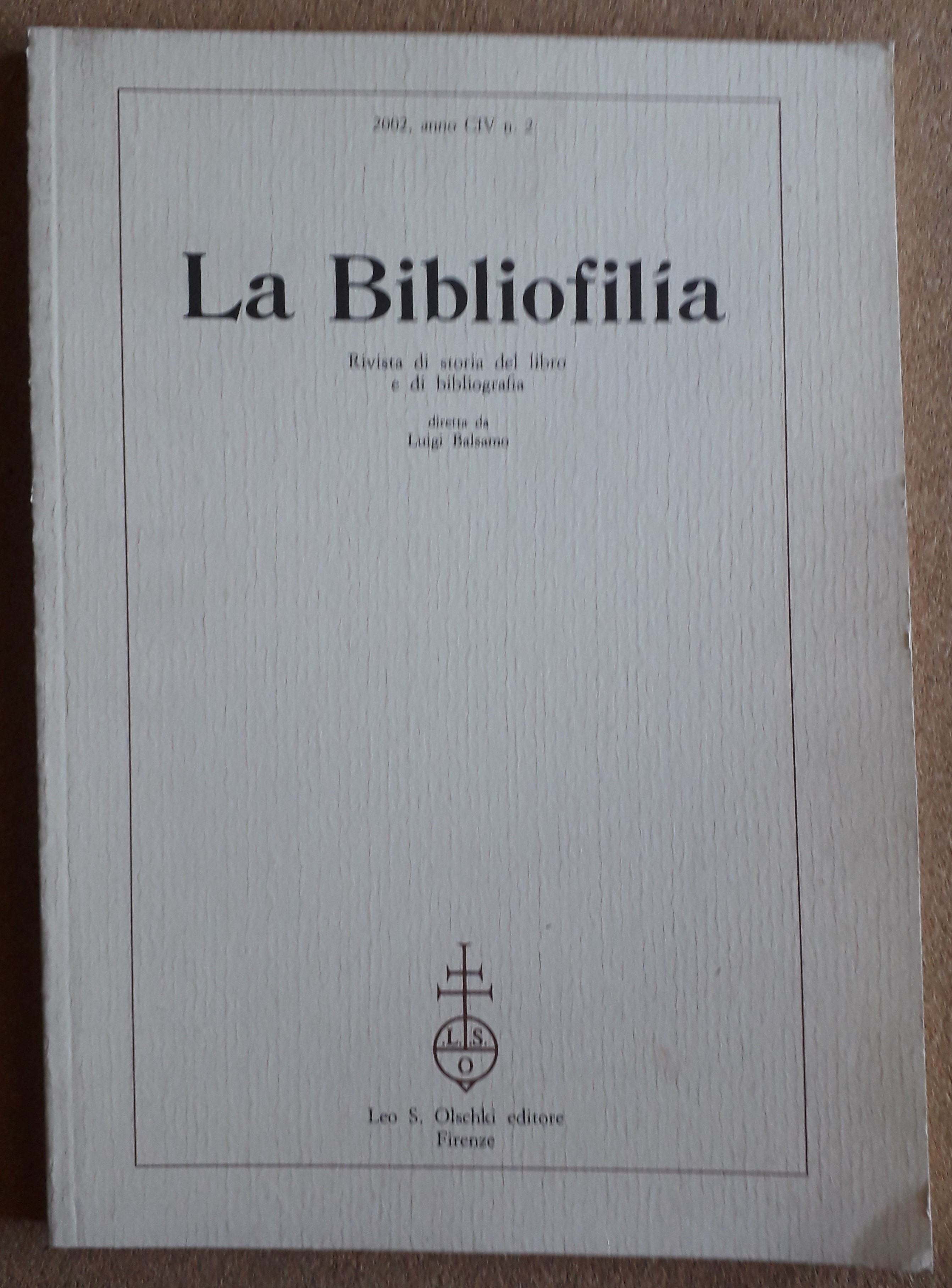 La Bibliofilia