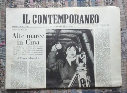 IL CONTEMPORANEO - SETTIMANALE DI CULTURA - ANNO III. N. …