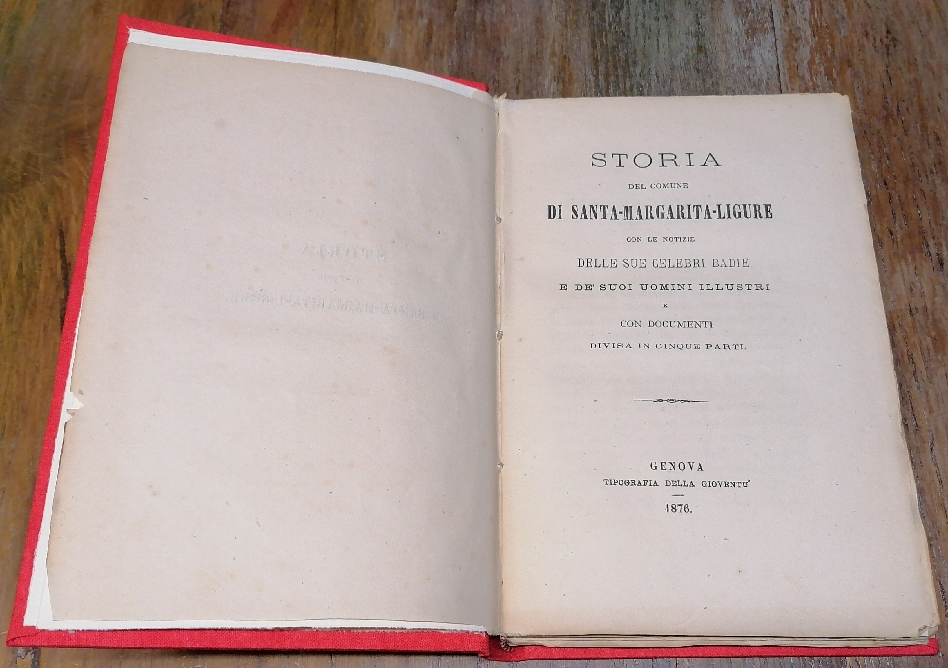 Storia del Comune di Santa Margarita Ligure, con le notizie …