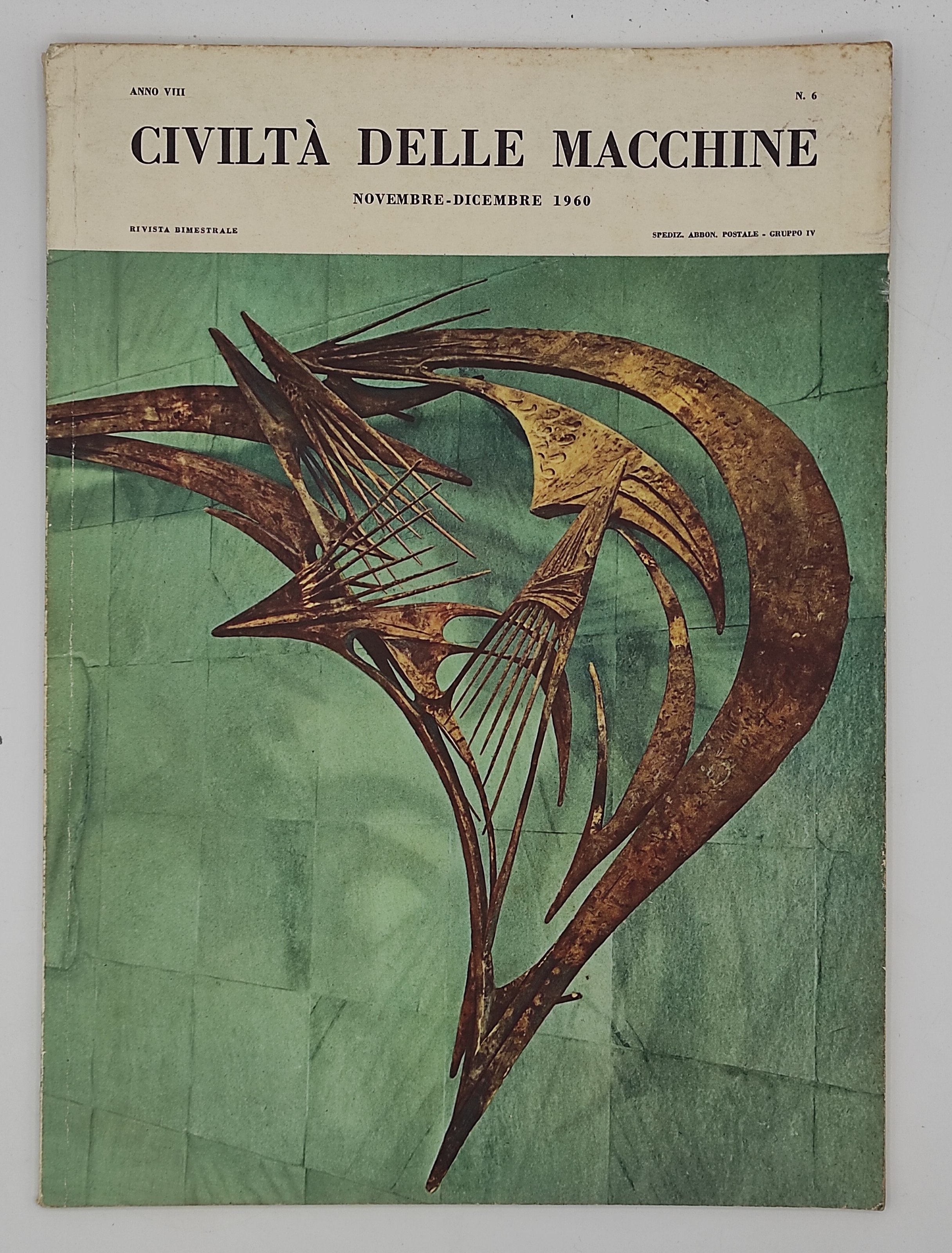 Civiltà della macchine (N.6, Nov - Dic 1960, Anno VIII)