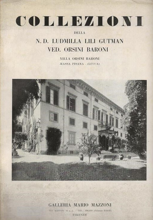 Importante vendita all'asta della Collezioni della N.D. Ludmilla Lili Gutman …