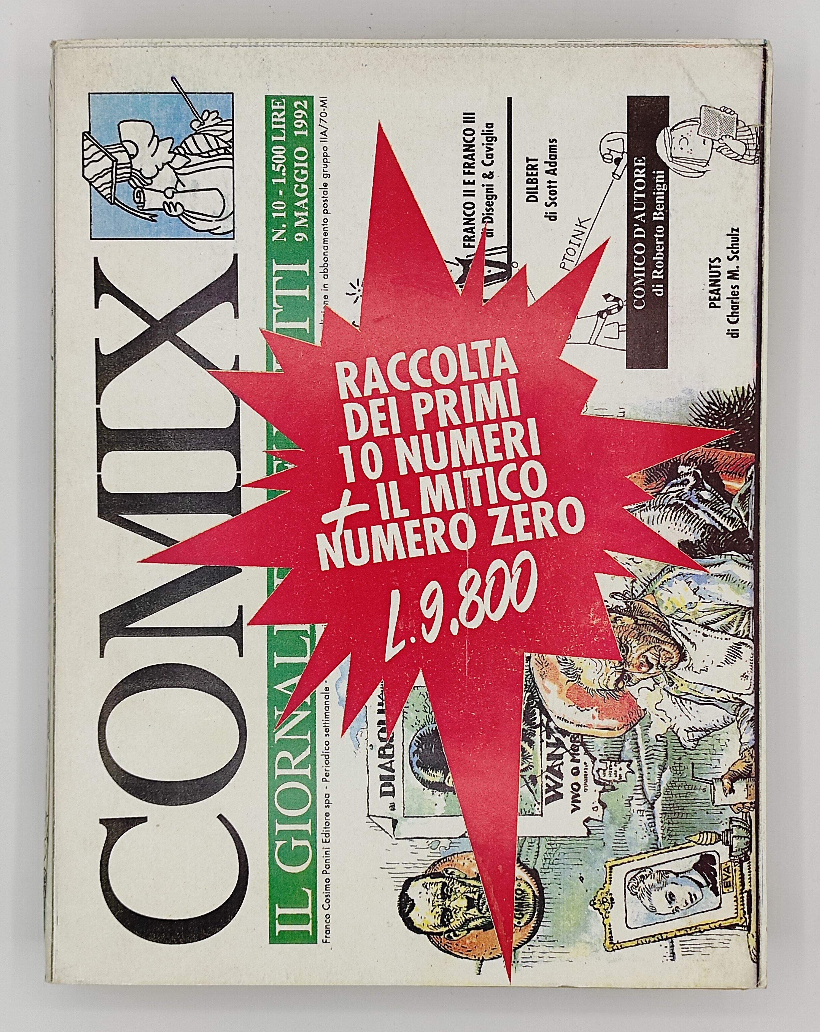 Comix. Il giornale dei fumetti (Raccolta dei primi 10 numeri …