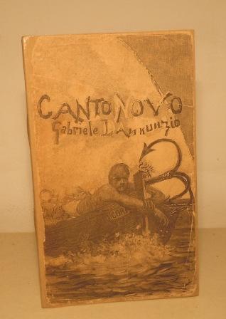 CANTO NOVO - SOMMARUGA - EDIZIONE ORIGINALE