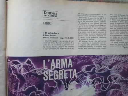 L'ARMA SEGRETA - RECENSIONE A: IL COLOMBRE DI GIULIO NASCIMBENI …