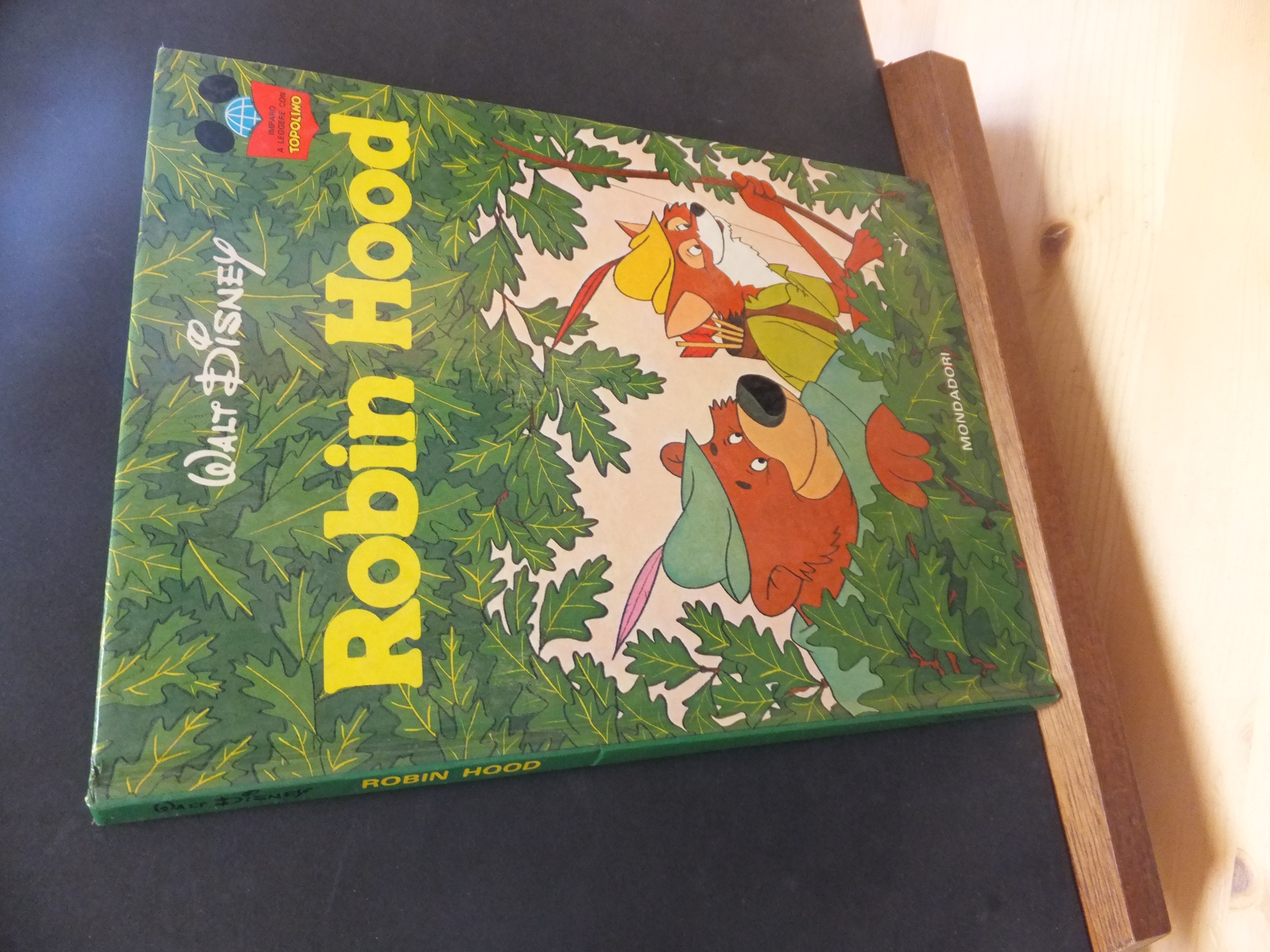 ROBIN HOOD IMPARO A LEGGERE CON TOPOLINO