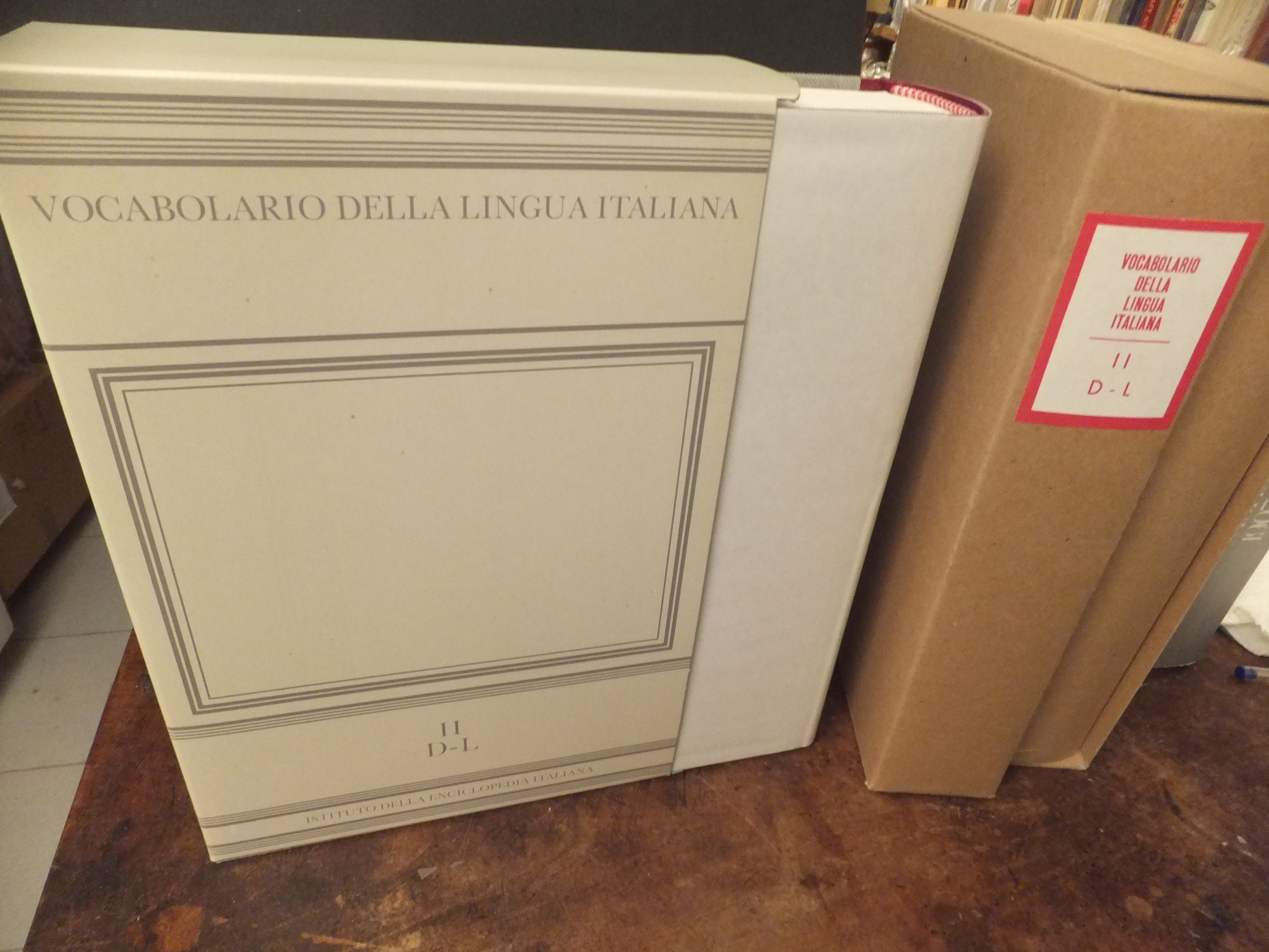 VOCABOLARIO DELLA LINGUA ITALIANA TRECCANI II - D- L