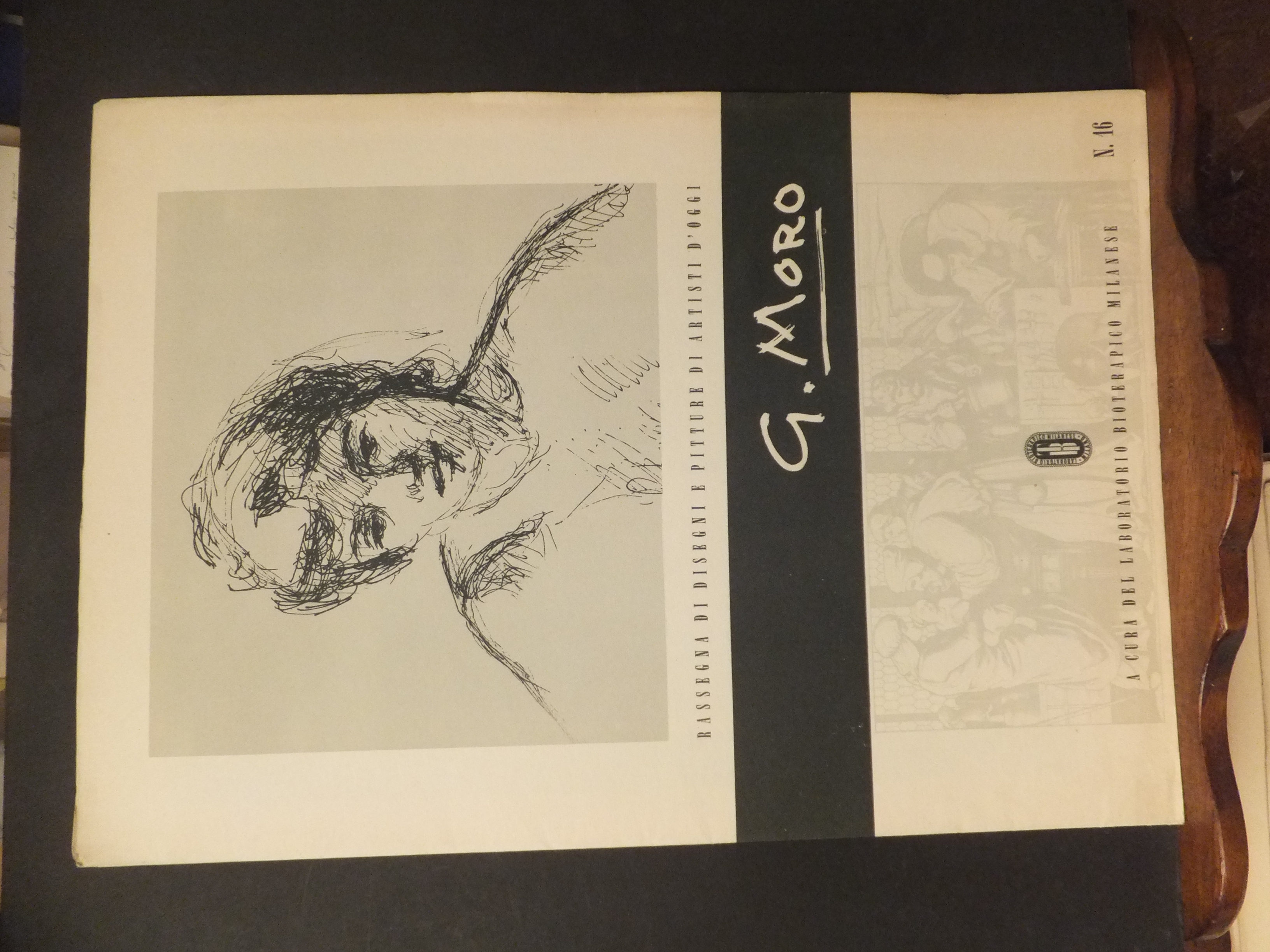 Rassegna di disegni e pitture di artisti d'oggi G. Moro …