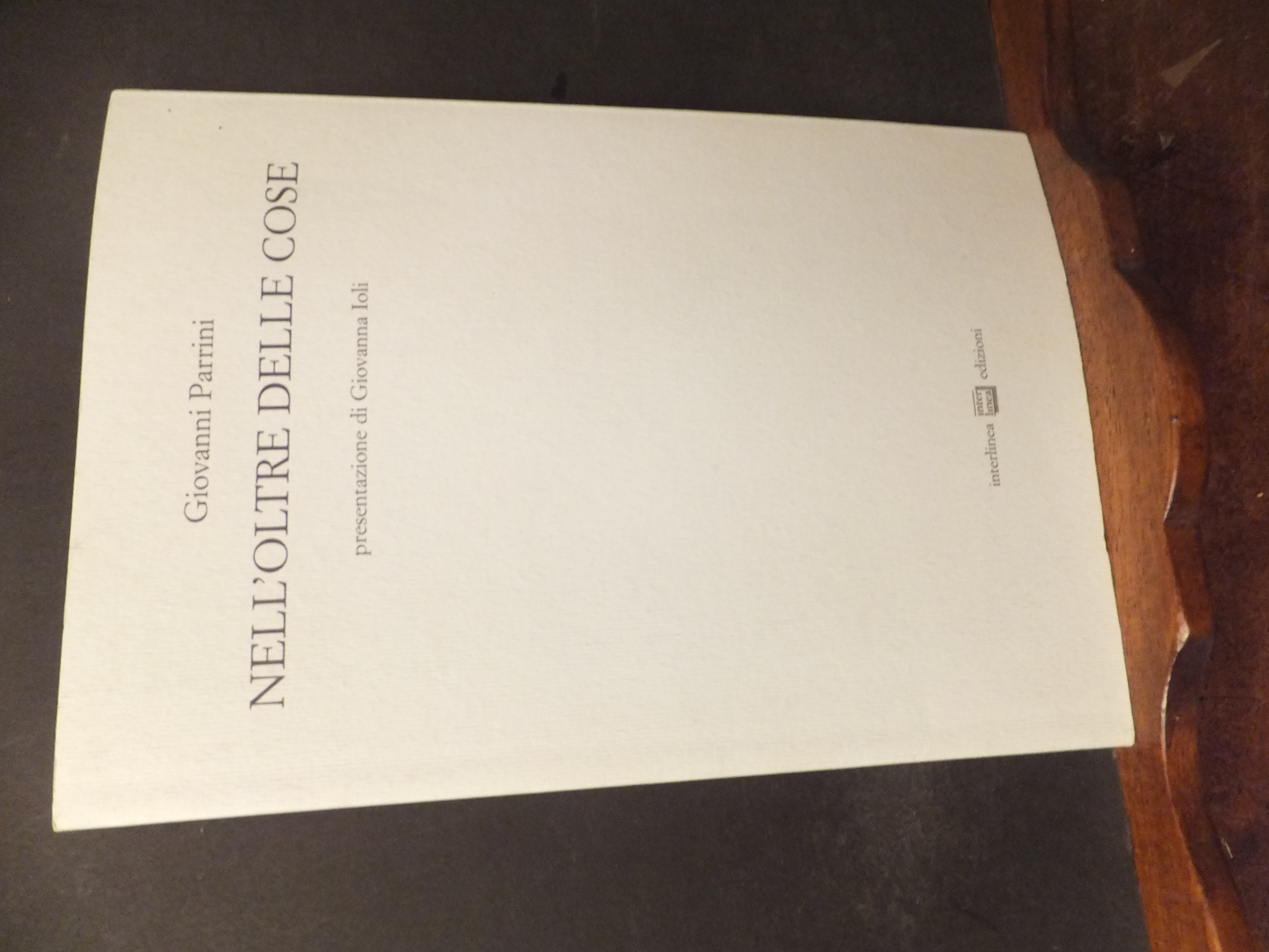 NELL'OLTRE DELLE COSE