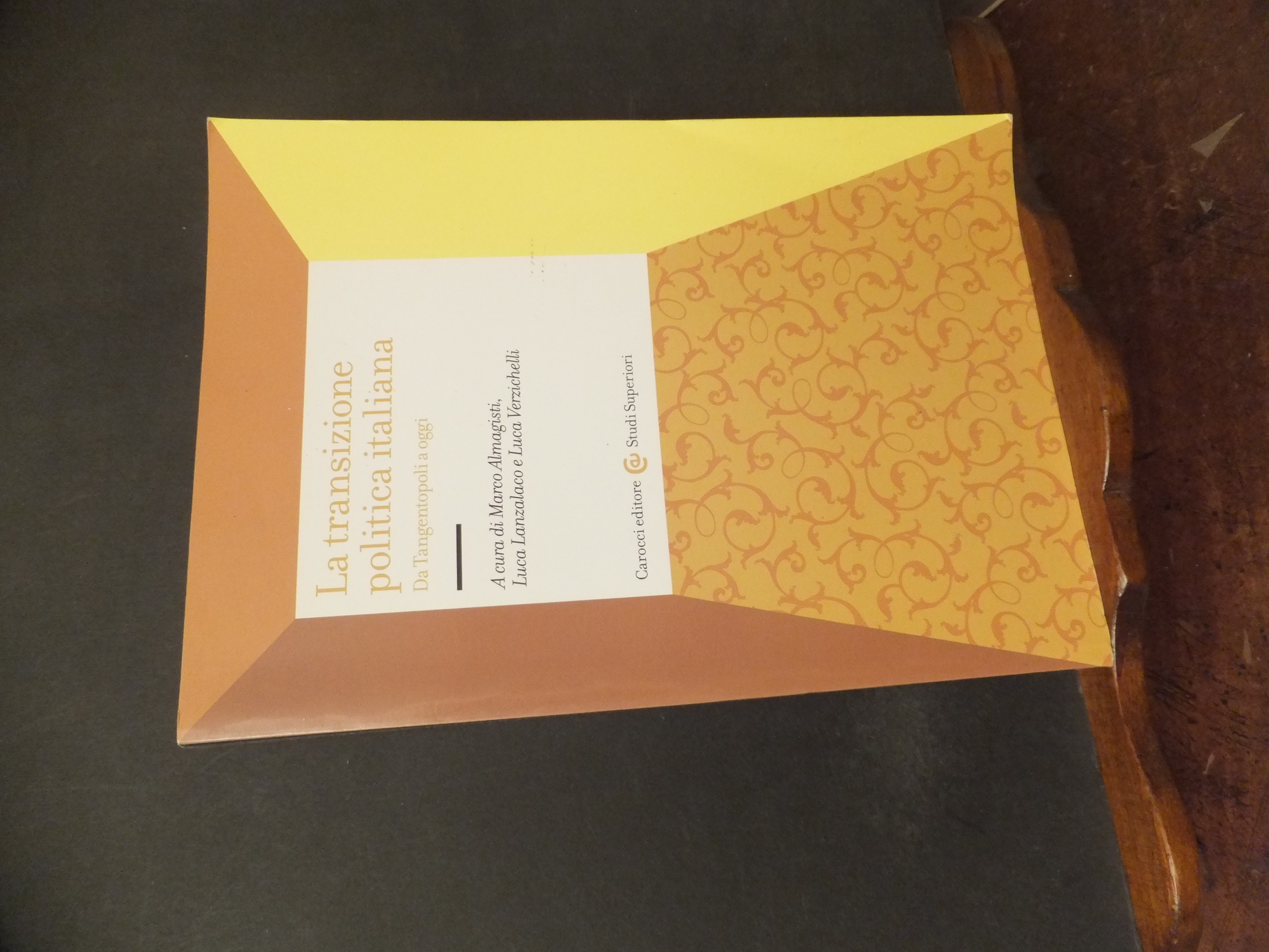 LA TRANSIZIONE POLITICA ITALIANA DA TANGENTOPOLI A OGGI