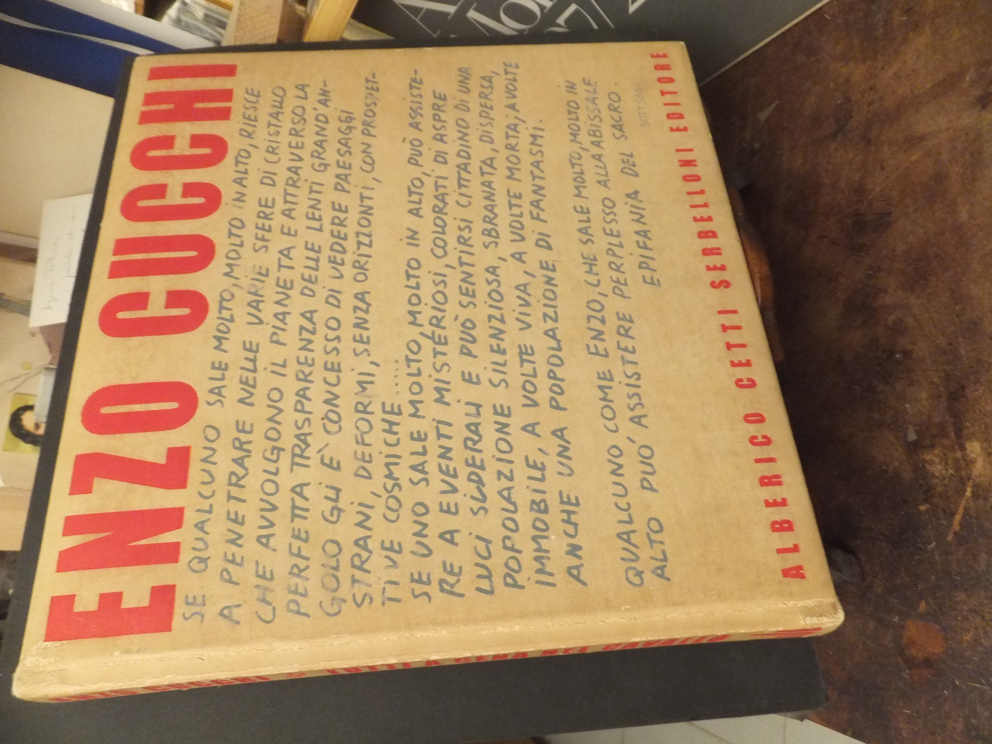 ENZO CUCCHI TUTTI A CENA NEL CAVALLO