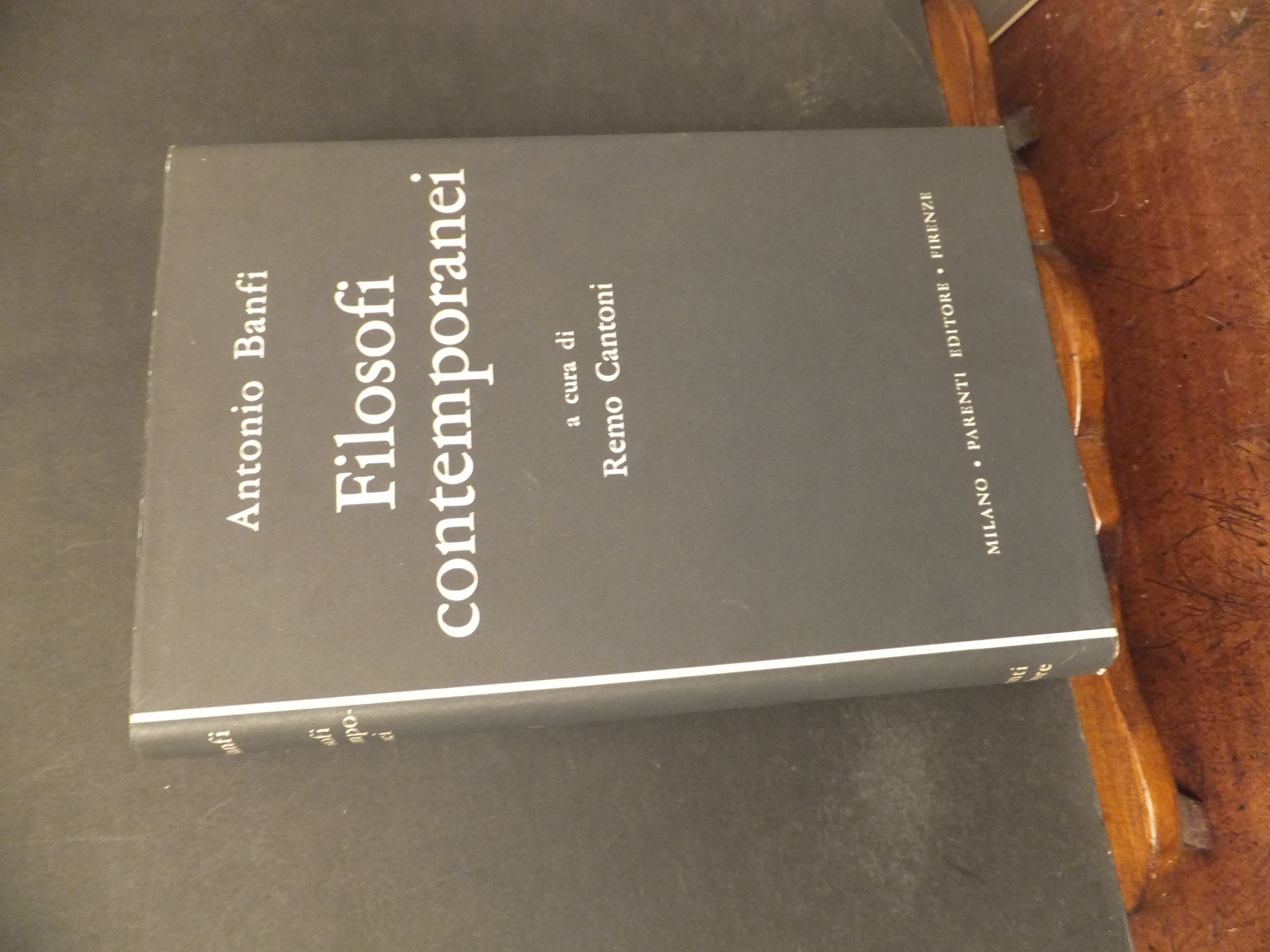 FILOSOFI CONTEMPORANEI - OPERE DI ANTONIO BANFI -V-