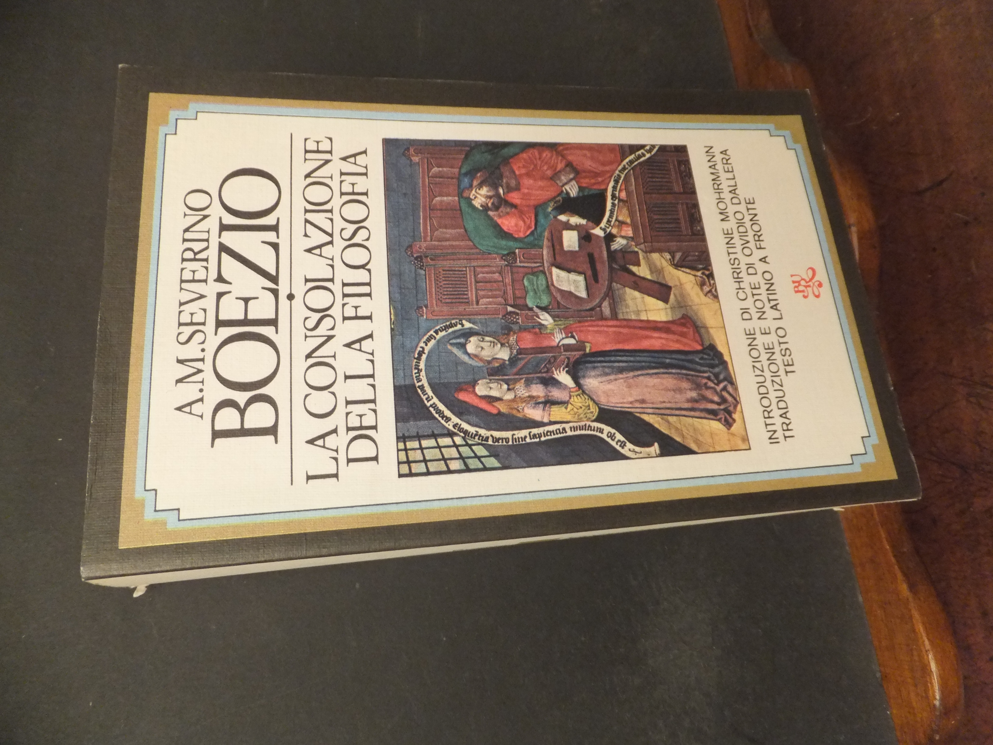 LA CONSOLAZIONE DELLA FILOSOFIA