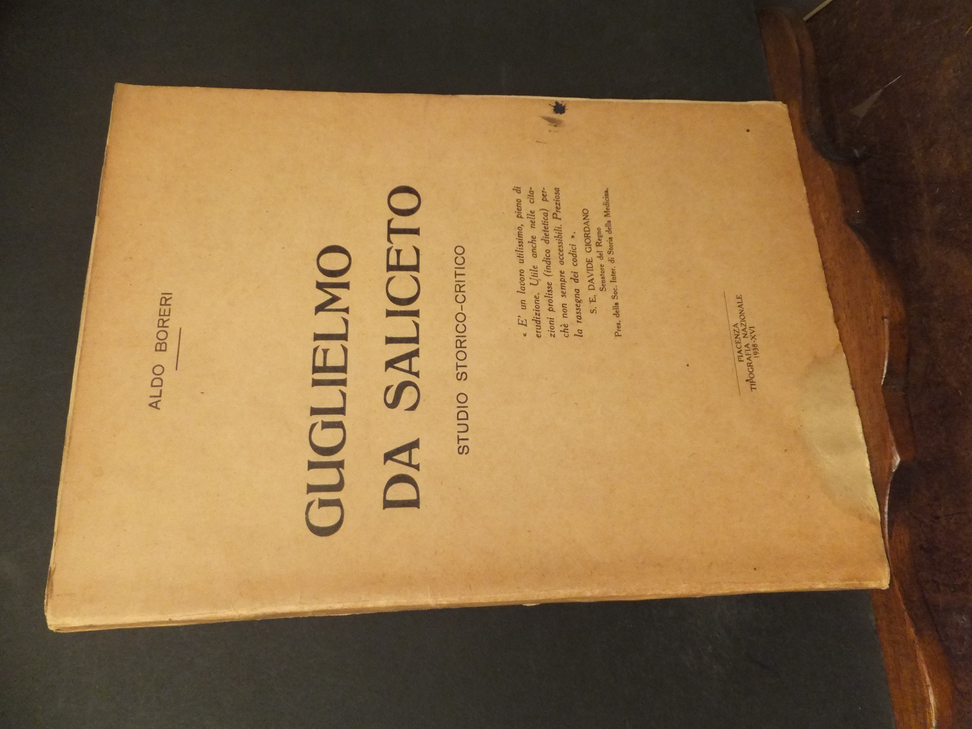 GUGLIELMO DA SALICETO STUDIO STORICO CRITICO