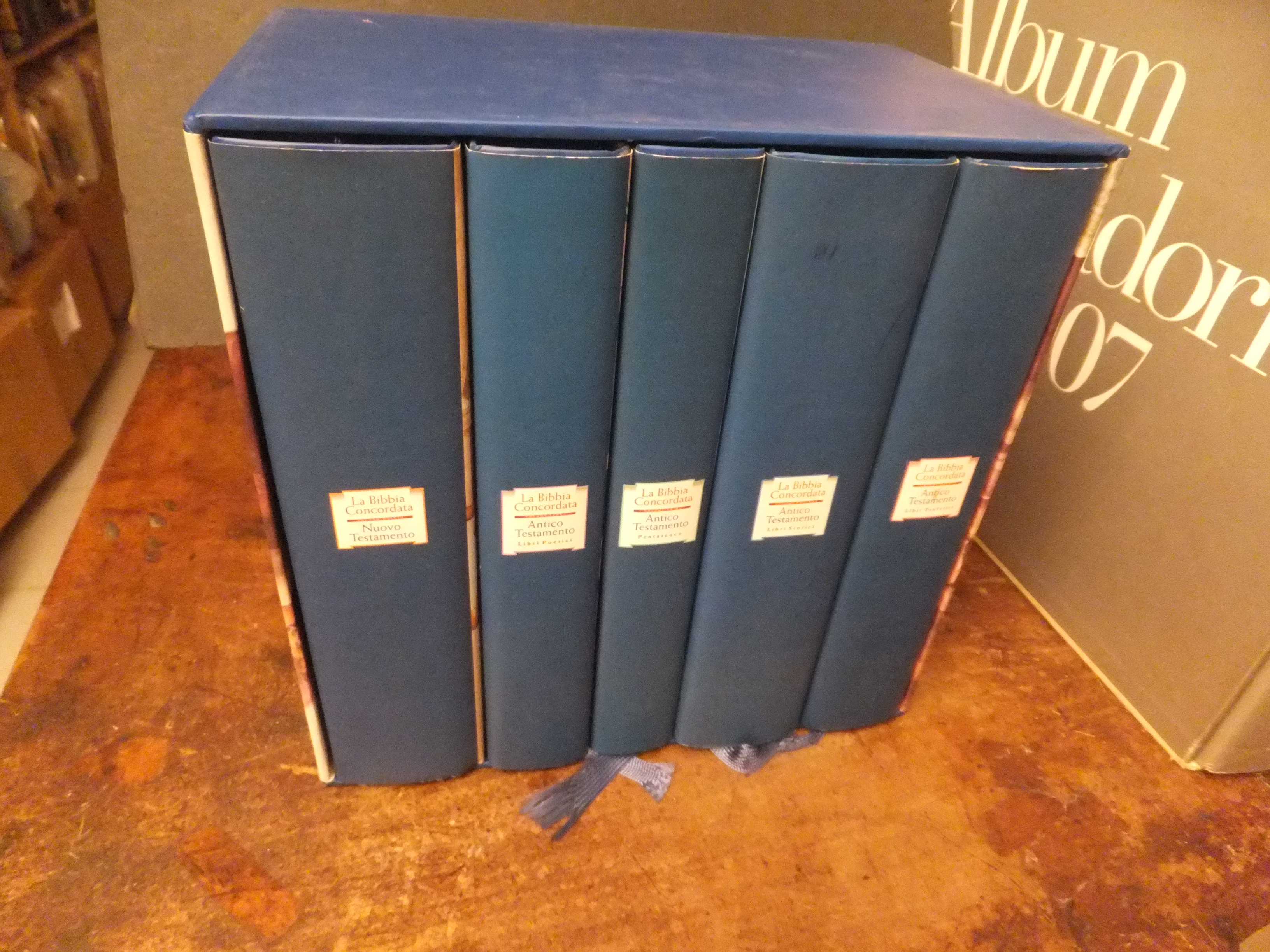 LA BIBBIA CONCORDATA ANTICO TESTAMENTO - NUOVO TESTAMENTO