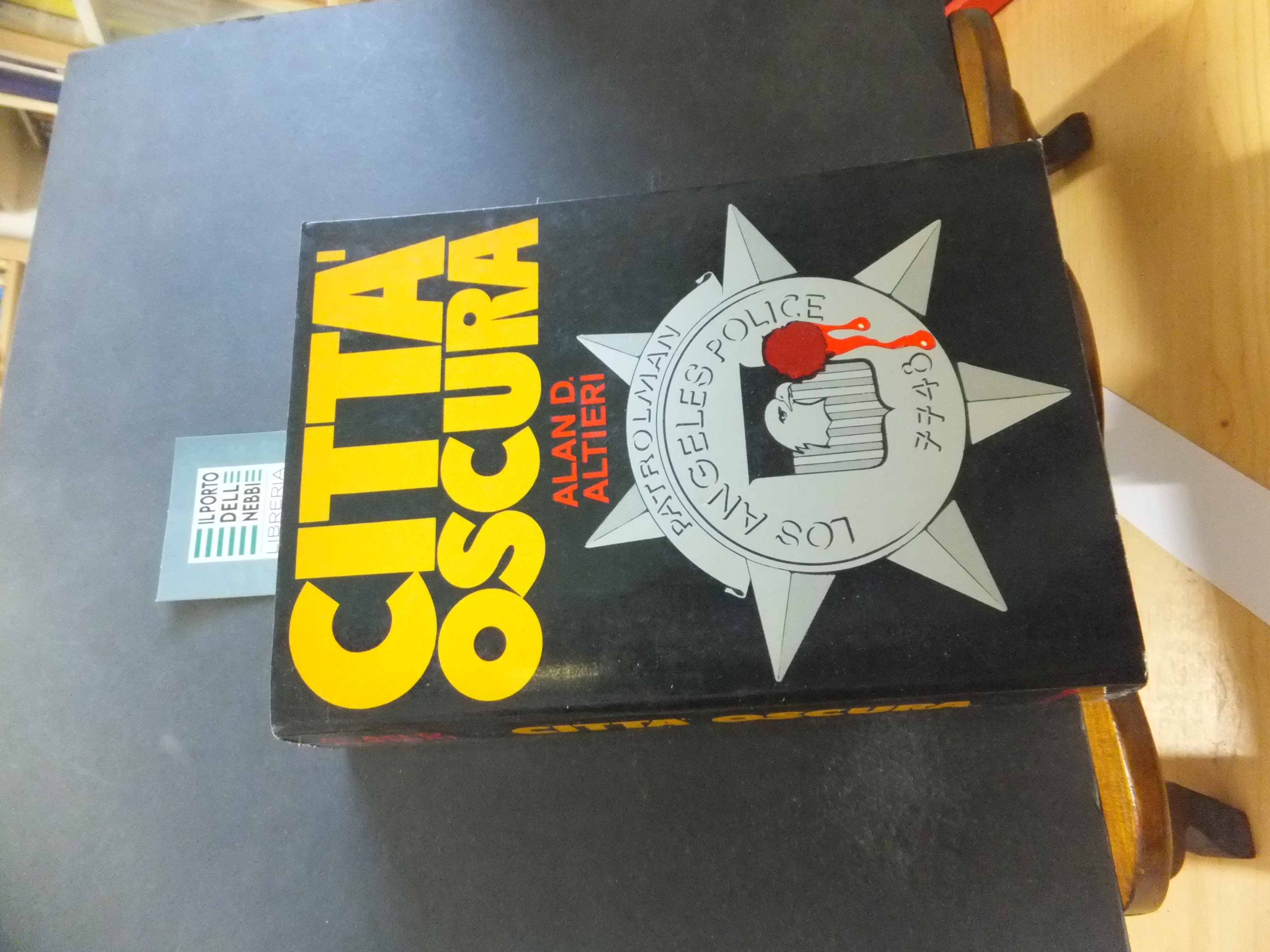 CITTÀ OSCURA ALAN D. ALTIERI - AUTOGRAFO
