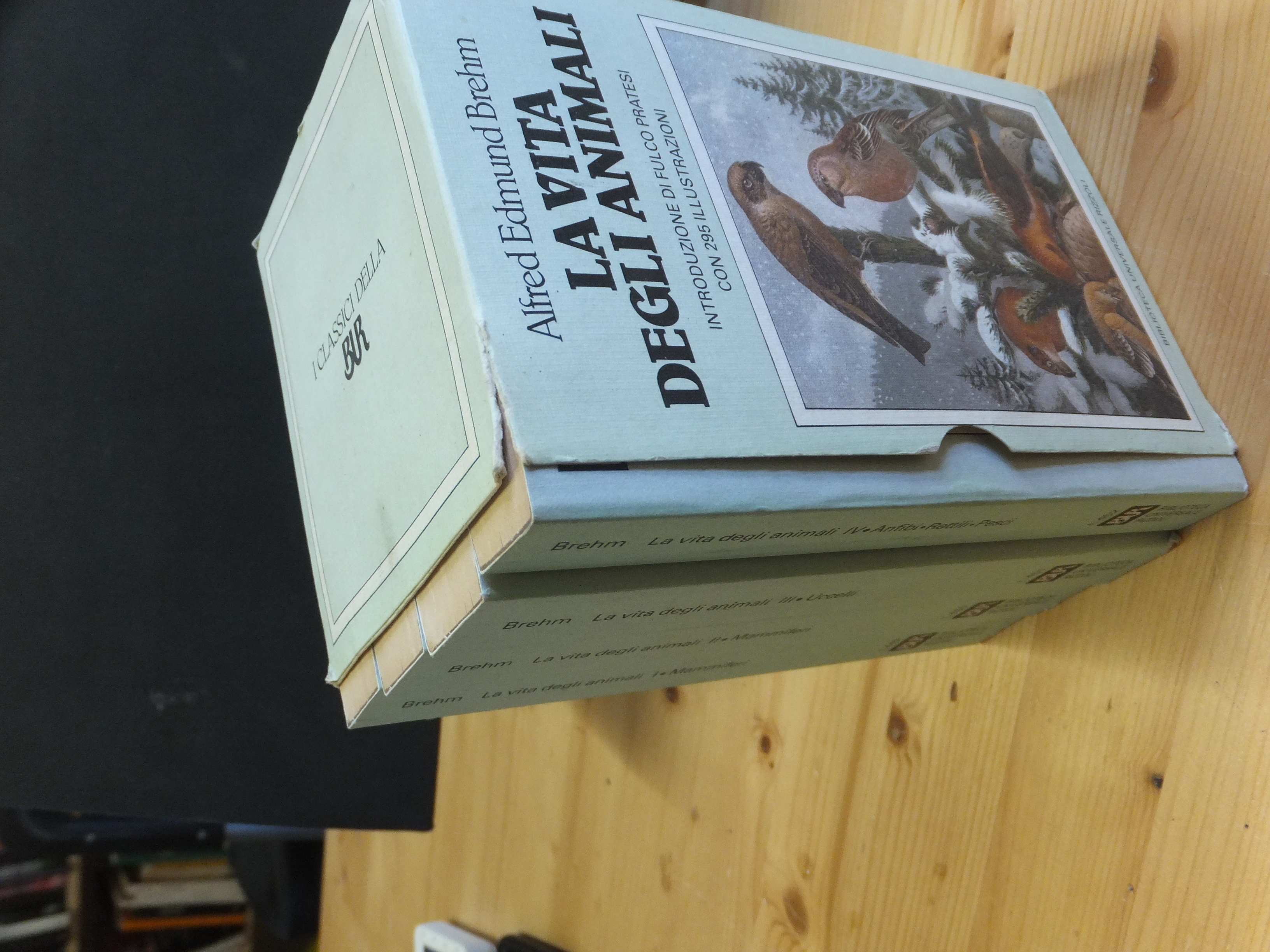 LA VITA DEGLI ANIMALI - 4 VOLUMI